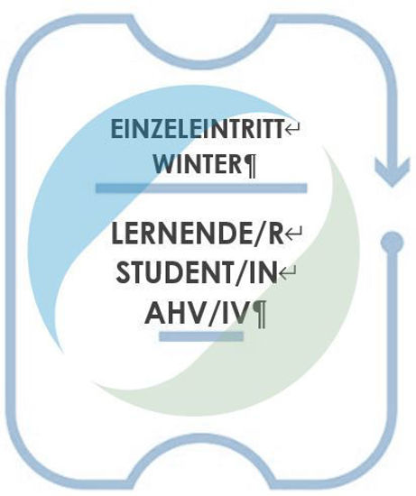 Bild von Einzeleintritt Winter Lernende, Studenten, AHV/IV